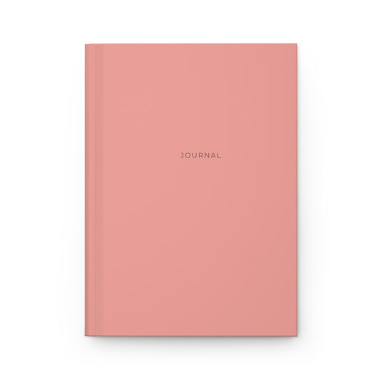Everyday Hardcover Journal • Soft Coral