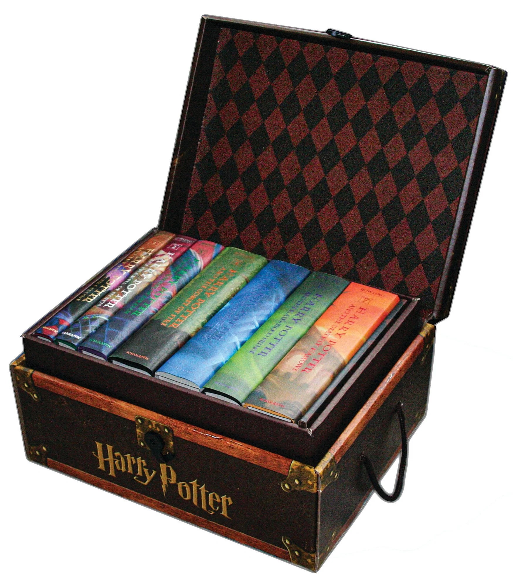 Harry Potter Hardcover Boxed Set Books 1-7 Trunk Edition by J.K.
