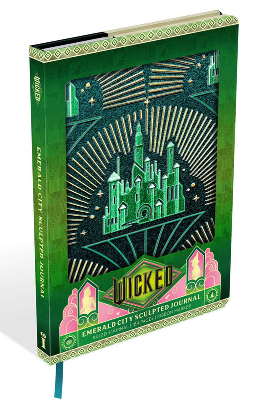 Wicked: Emerald City Sculpted Journal