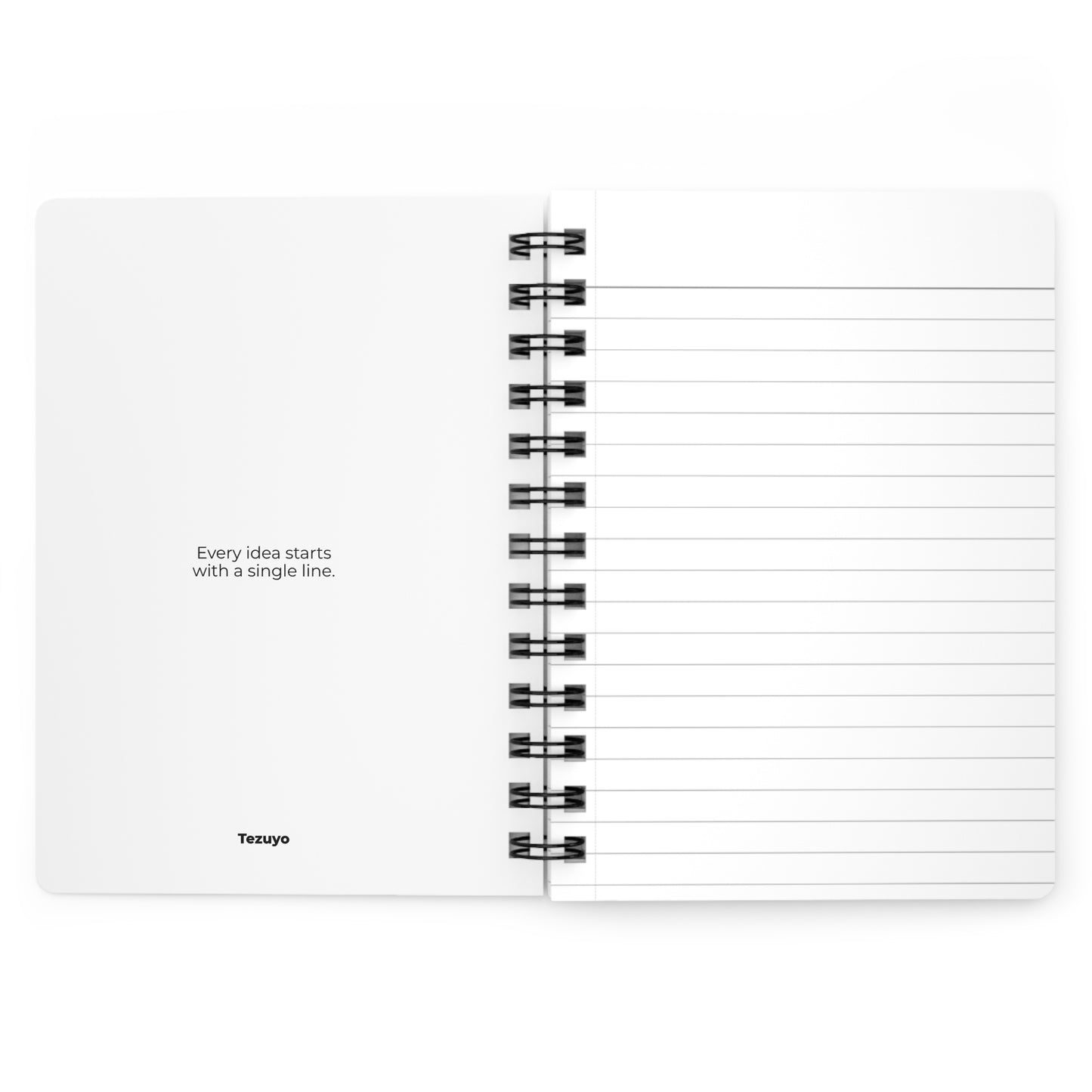 Create Spiral Bound Notebook