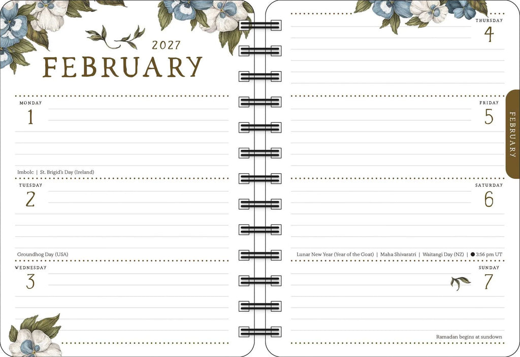 Woodland Wardens 2027 Weekly Planner