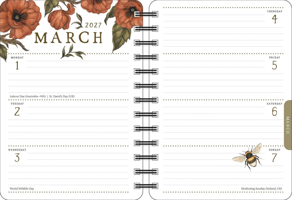 Woodland Wardens 2027 Weekly Planner