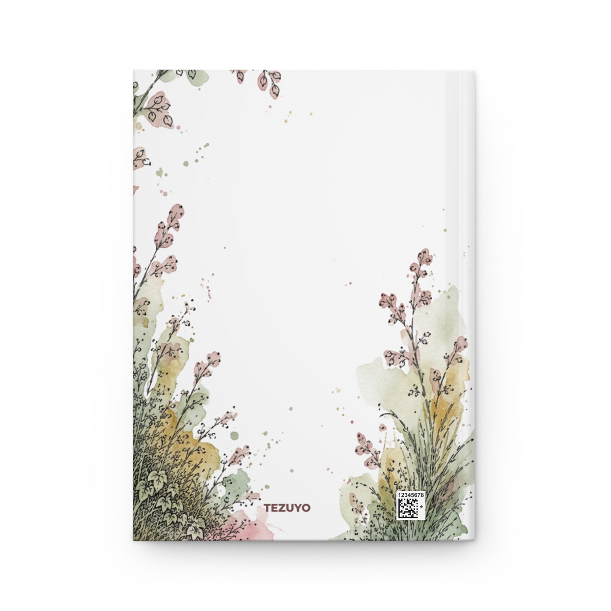 The Path Beyond Hardcover Journal | Botanical Watercolor Lined Notebook