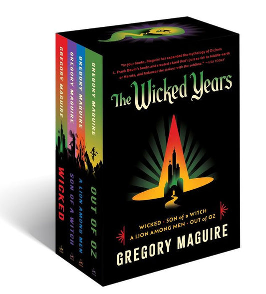The Wicked Series Box Set: Wicked / Son of a Witch / Out of Oz / A Lion Among Men – Gregory Maguire
