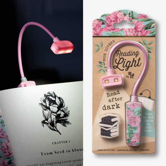 Book Lover's Reading Light – Floral