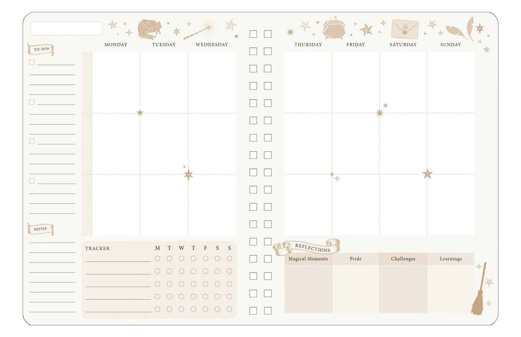 Harry Potter: Magical Places 12-Month Undated Planner