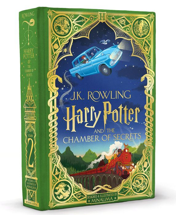 Harry Potter and the Chamber of Secrets — MinaLima Edition (Harry Potter #2)