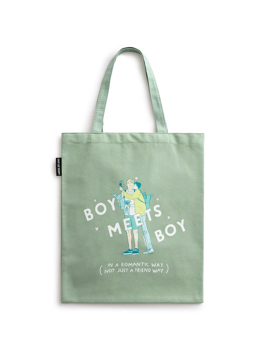 Heartstopper: Boy Meets Boy Tote Bag