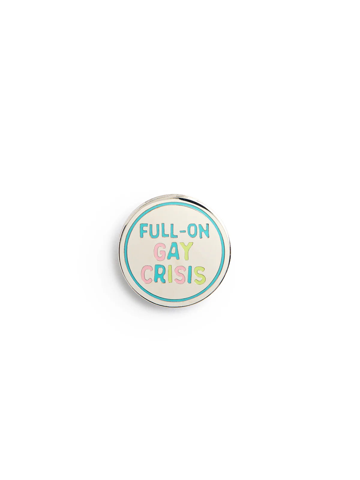Heartstopper: Full-On Gay Crisis Enamel Pin