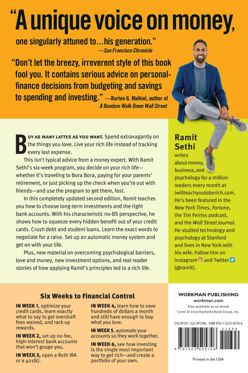 I Will Teach You to Be Rich: No Guilt. No Excuses. Just a 6-Week Program That Works (Second Edition)