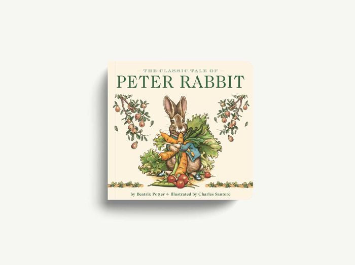 The Peter Rabbit Plush Gift Set: Classic Edition Board Book + Plush Rabbit