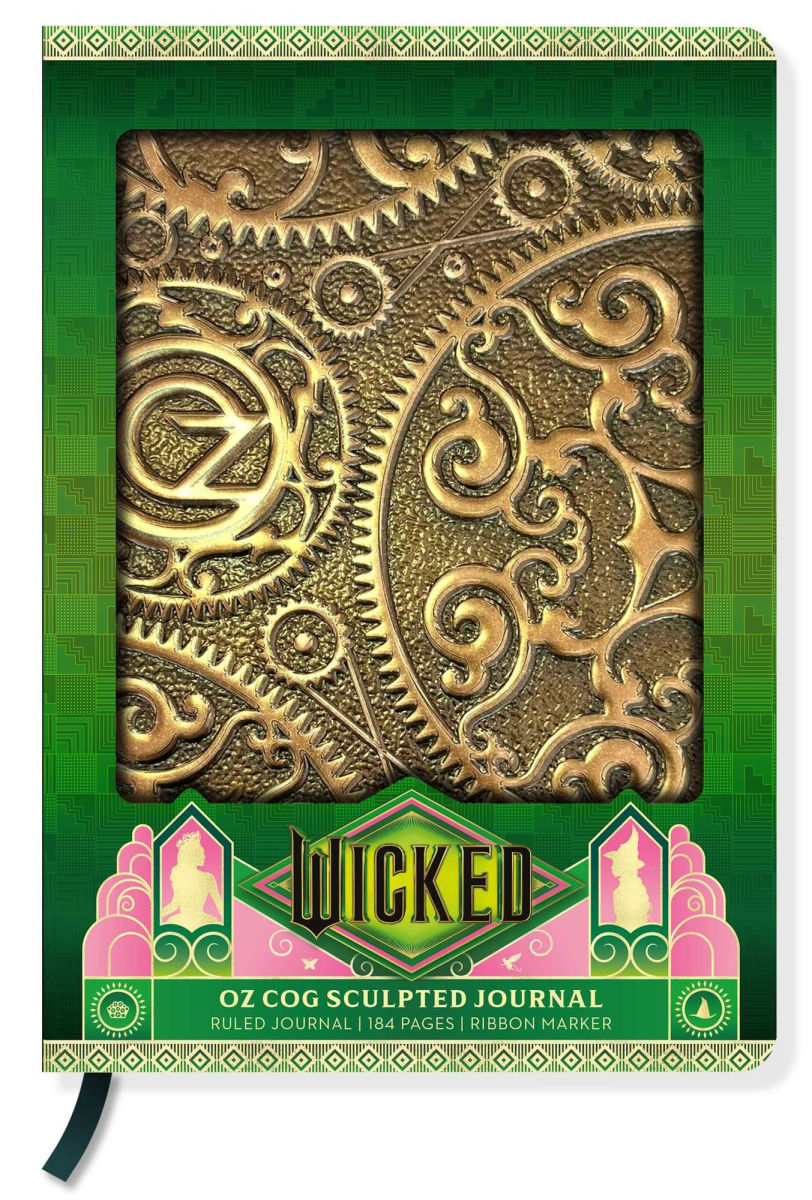 Wicked: Oz Cogs Sculpted Journal
