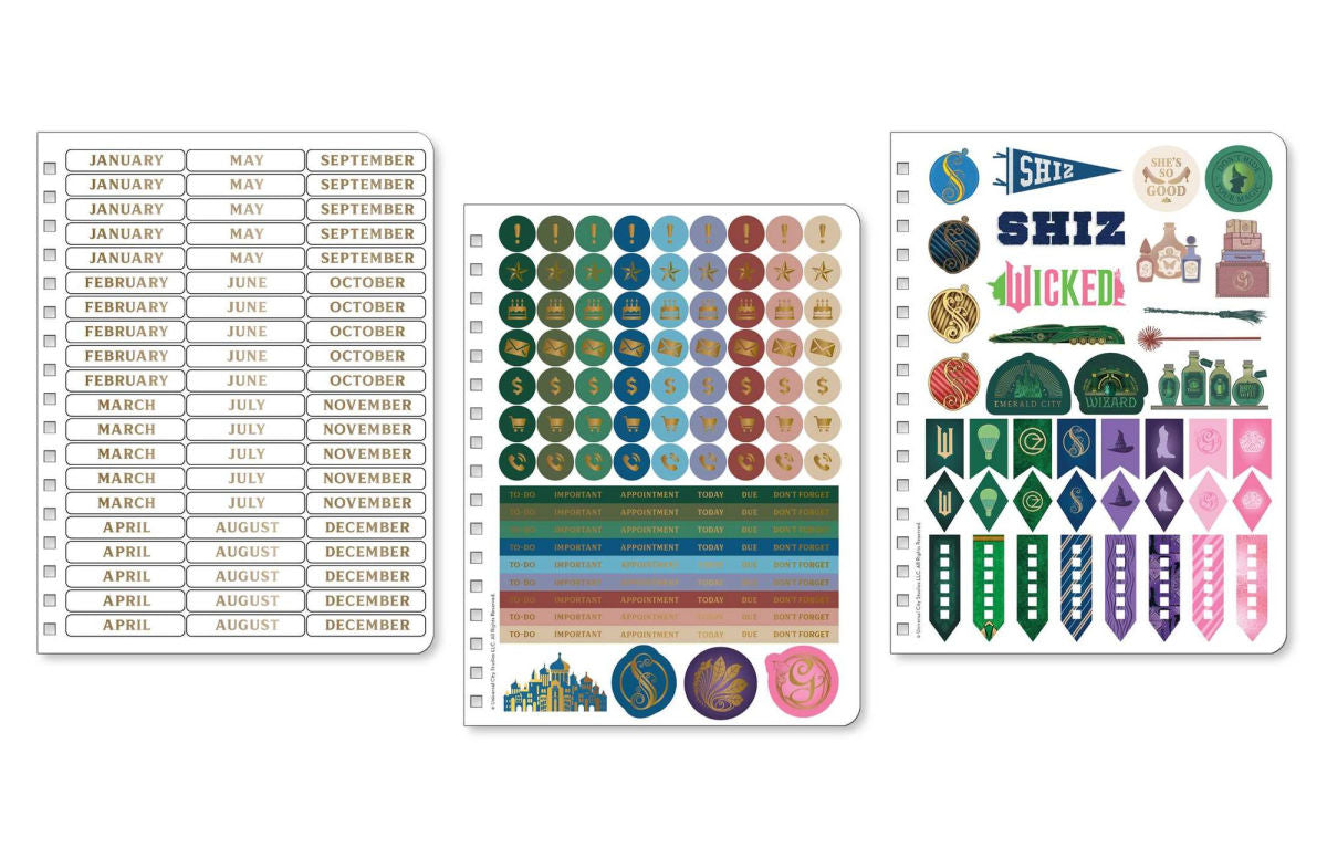 Wicked: Shiz University 12-Month Undated Planner