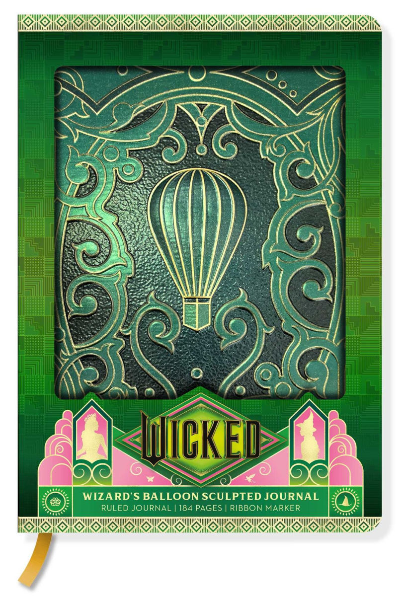 Wicked: Wizard's Balloon Sculpted Journal
