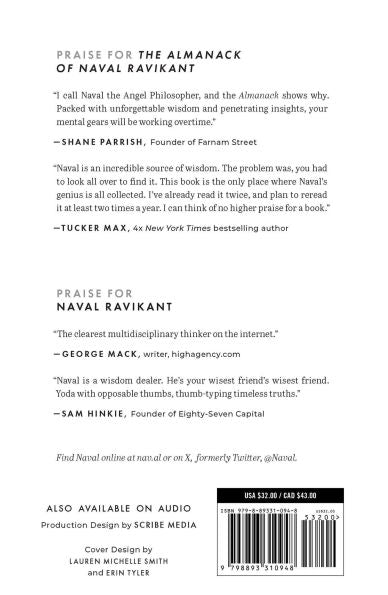 The Almanack of Naval Ravikant: A Guide to Wealth and Happiness